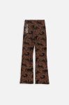 Дитячі штани Coccodrillo колір коричневий візерунок Дитячі штани Coccodrillo колір коричневий візерунок