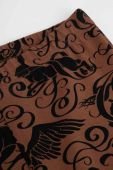 Дитячі штани Coccodrillo колір коричневий візерунок Дитячі штани Coccodrillo колір коричневий візерунок