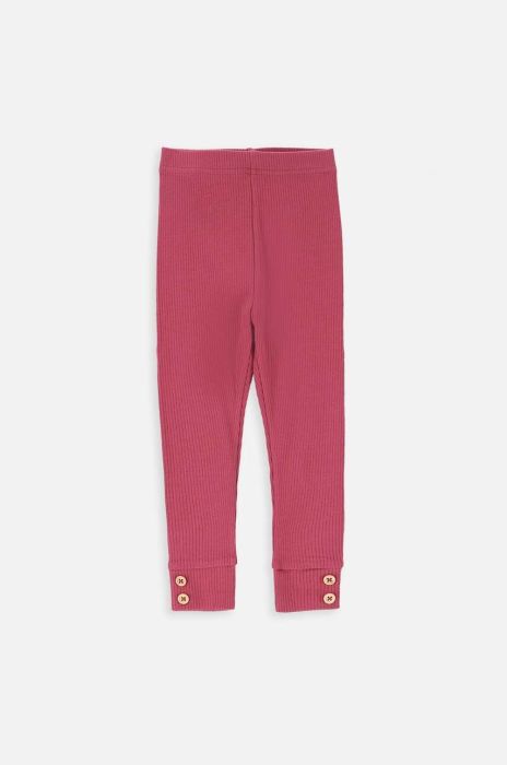 Дитячі легінси Coccodrillo колір рожевий однотонні (3641457) Дитячі легінси Coccodrillo колір рожевий однотонні (3641457)