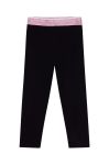 Дитячі легінси Pinko Up колір чорний однотонні (3438152) Дитячі легінси Pinko Up колір чорний однотонні (3438152)