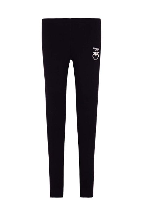 Дитячі легінси Pinko Up колір чорний з принтом (3438156) Дитячі легінси Pinko Up колір чорний з принтом (3438156)