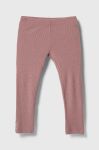 Дитячі легінси United Colors of Benetton колір фіолетовий однотонні (3650930) Дитячі легінси United Colors of Benetton колір фіолетовий однотонні (3650930)