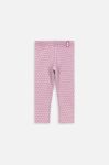 Легінси для немовлят Coccodrillo колір фіолетовий візерунок Легінси для немовлят Coccodrillo колір фіолетовий візерунок