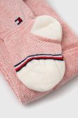 Дитячі колготки Tommy Hilfiger колір рожевий Дитячі колготки Tommy Hilfiger колір рожевий