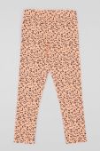 Дитячі легінси zippy колір помаранчевий візерунок