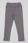 Дитячі легінси zippy колір сірий однотонні Дитячі легінси zippy колір сірий однотонні