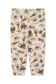 Дитячі легінси Konges Sl?jd колір бежевий візерунок Дитячі легінси Konges Sl?jd колір бежевий візерунок