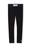 Дитячі легінси Dkny колір чорний з принтом (3425232) Дитячі легінси Dkny колір чорний з принтом (3425232)
