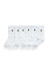 Дитячі шкарпетки Polo Ralph Lauren 6-pack колір білий (3641557)