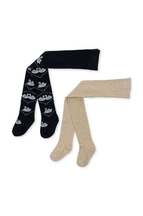 Дитячі колготки Konges Sl?jd 2-pack колір синій (3676178) Дитячі колготки Konges Sl?jd 2-pack колір синій (3676178)