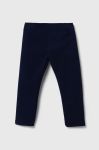 Дитячі легінси United Colors of Benetton колір синій однотонні (3388284) Дитячі легінси United Colors of Benetton колір синій однотонні (3388284)