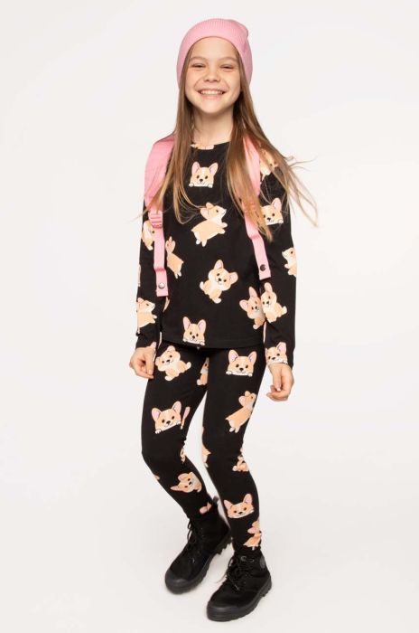 Дитячі легінси Coccodrillo колір чорний візерунок (3495531) Дитячі легінси Coccodrillo колір чорний візерунок (3495531)