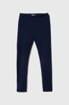 Дитячі легінси United Colors of Benetton колір синій однотонні (3496960) Дитячі легінси United Colors of Benetton колір синій однотонні (3496960)