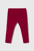 Дитячі легінси United Colors of Benetton колір рожевий однотонні (3486108) Дитячі легінси United Colors of Benetton колір рожевий однотонні (3486108)