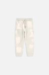 Дитячі спортивні штани Coccodrillo ZC3122701SBN колір бежевий з принтом Дитячі спортивні штани Coccodrillo ZC3122701SBN колір бежевий з принтом