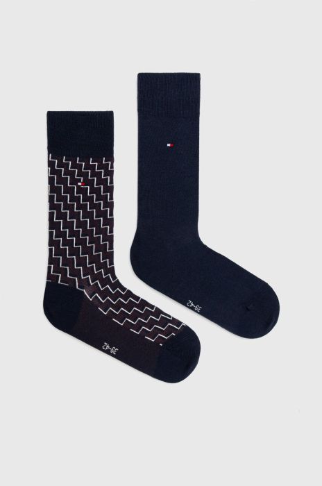 Шкарпетки Tommy Hilfiger 2-pack чоловічі колір синій (3641645) Шкарпетки Tommy Hilfiger 2-pack чоловічі колір синій (3641645)