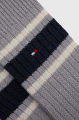 Вовняні шкарпетки Tommy Hilfiger колір сірий Вовняні шкарпетки Tommy Hilfiger колір сірий