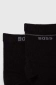 Шкарпетки BOSS 2-pack чоловічі колір чорний (3493126) Шкарпетки BOSS 2-pack чоловічі колір чорний (3493126)