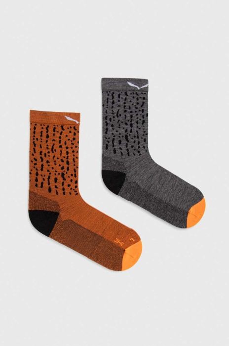 Шкарпетки Salewa Mountain Trainer колір сірий (3563385) Шкарпетки Salewa Mountain Trainer колір сірий (3563385)