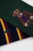 Шкарпетки Polo Ralph Lauren 2-pack чоловічі колір барвистий (3614409) Шкарпетки Polo Ralph Lauren 2-pack чоловічі колір барвистий (3614409)