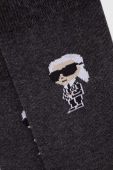 Шкарпетки Karl Lagerfeld чоловічі колір сірий Шкарпетки Karl Lagerfeld чоловічі колір сірий