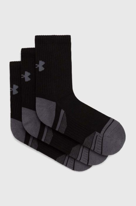 Шкарпетки Under Armour 3-pack чоловічі колір чорний (3582699) Шкарпетки Under Armour 3-pack чоловічі колір чорний (3582699)