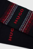 Шкарпетки HUGO 2-pack чоловічі колір синій (3621955) Шкарпетки HUGO 2-pack чоловічі колір синій (3621955)