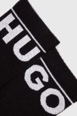 Шкарпетки HUGO 2-pack чоловічі колір чорний (3507475) Шкарпетки HUGO 2-pack чоловічі колір чорний (3507475)