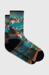 Шкарпетки Smartwool Hike Light Cushion Alpine Trail Print колір барвистий