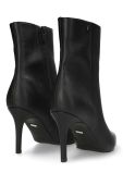 Шкіряні черевики Mexx Merlin жіночі колір чорний на шпильці MXQL013501W