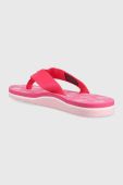 В'єтнамки Tommy Hilfiger TH ELEVATED FLIP FLOP жіночі колір рожевий на плоскому ходу FW0FW07420