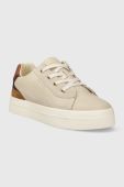 Шкіряні кросівки Gant Avona колір бежевий 27531158.G229