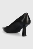 Шкіряні туфлі HUGO Alexis Pump 70-N_N колір чорний 50499283 Шкіряні туфлі HUGO Alexis Pump 70-N_N колір чорний 50499283