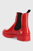Гумові чоботи HUGO Tabita жіночі колір червоний 50498397 Гумові чоботи HUGO Tabita жіночі колір червоний 50498397