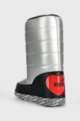 Зимові чоботи Love Moschino колір срібний JA24162G1HIT590B Зимові чоботи Love Moschino колір срібний JA24162G1HIT590B