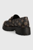 Мокасини Guess FL7ILR FAL14 жіночі колір коричневий на платформі ILARY Мокасини Guess FL7ILR FAL14 жіночі колір коричневий на платформі ILARY