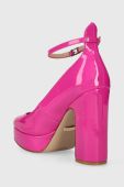 Туфлі Guess TEMIS колір рожевий каблук блок FL7TMS PAF08