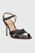 Шкіряні сандалі Lauren Ralph Lauren Madelaine колір чорний 802912331001 Шкіряні сандалі Lauren Ralph Lauren Madelaine колір чорний 802912331001