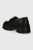 Шкіряні мокасини Filling Pieces Loafer Sierra жіночі колір чорний на плоскому ходу 44223051861 Шкіряні мокасини Filling Pieces Loafer Sierra жіночі колір чорний на плоскому ходу 44223051861