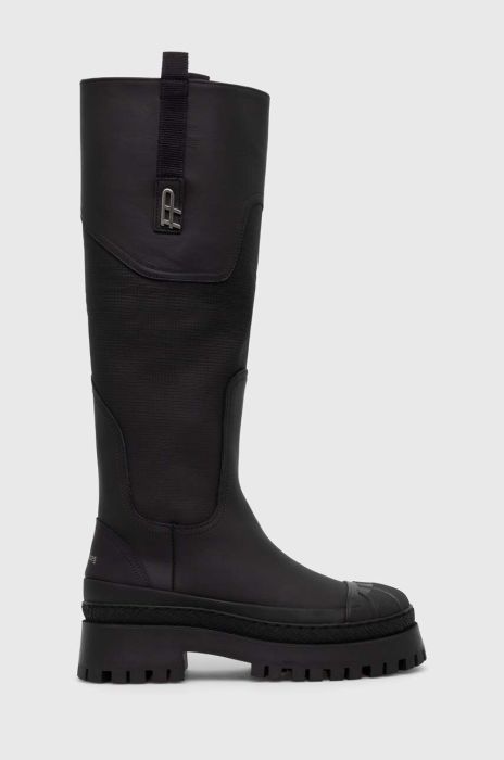 Чоботи Filling Pieces Aspen Sierra жіночі колір чорний на платформі 72623051861 Чоботи Filling Pieces Aspen Sierra жіночі колір чорний на платформі 72623051861