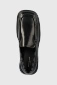 Шкіряні мокасини Vagabond Shoemakers JACLYN жіночі колір чорний на плоскому ходу 5638.104.20 Шкіряні мокасини Vagabond Shoemakers JACLYN жіночі колір чорний на плоскому ходу 5638.104.20
