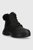 Черевики UGG Yose Fluff V2 колір чорний на платформі злегка утеплена 1130901