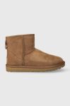 Замшеві чоботи UGG Classic Mini Regenerate колір коричневий 1137050 Замшеві чоботи UGG Classic Mini Regenerate колір коричневий 1137050