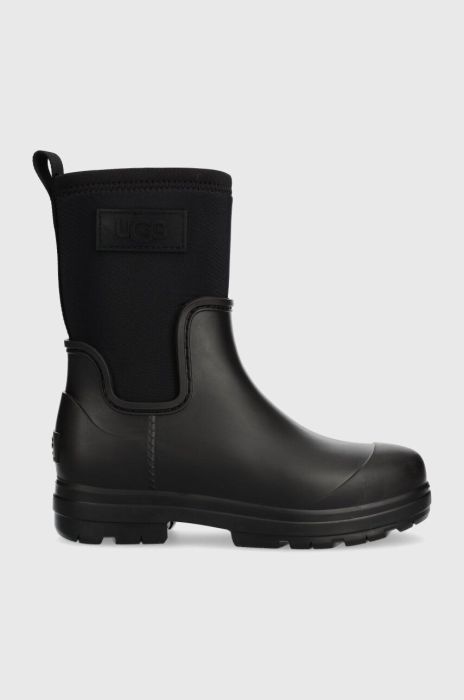 Гумові чоботи UGG Droplet Mid жіночі колір чорний 1143813