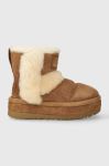 Замшеві чоботи UGG Classic Chillapeak колір коричневий 1144046 (3579842) Замшеві чоботи UGG Classic Chillapeak колір коричневий 1144046 (3579842)