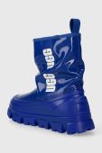 Зимові чоботи UGG Classic Brellah Mini жіночі колір синій 1144059 Зимові чоботи UGG Classic Brellah Mini жіночі колір синій 1144059