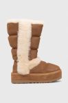 Замшеві чоботи UGG Classic Chillapeak Tall колір коричневий 1145990 (3640362) Замшеві чоботи UGG Classic Chillapeak Tall колір коричневий 1145990 (3640362)