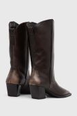 Шкіряні черевики Vagabond Shoemakers ALINA жіночі колір коричневий каблук блок 5421.518.19 Шкіряні черевики Vagabond Shoemakers ALINA жіночі колір коричневий каблук блок 5421.518.19