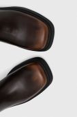 Шкіряні чоботи Vagabond Shoemakers DORAH жіночі колір коричневий каблук блок 5642.718.33 Шкіряні чоботи Vagabond Shoemakers DORAH жіночі колір коричневий каблук блок 5642.718.33