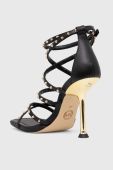 Шкіряні сандалі MICHAEL Michael Kors Imani колір чорний 40F3IMHS1L Шкіряні сандалі MICHAEL Michael Kors Imani колір чорний 40F3IMHS1L